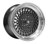 Enkei92 Classic Line 15x8 25mm Offset 4x114.3 Bolt Pattern Black Wheel