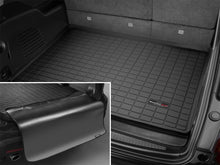 Load image into Gallery viewer, WeatherTech 15+ Cadillac Escalade ESV Cargo Liner w/ Bumper Protector - Black