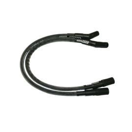 Moroso 99-08 Harley-Davidson FLT/FLHT/FLHR/FLTR Sleeved Ultra 40 Wire Set - Black