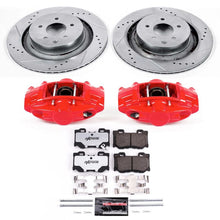 Load image into Gallery viewer, Power Stop 08-13 Infiniti G37 Rear Z26 Street Warrior Brake Kit w/Calipers