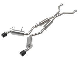 aFe Takeda Cat-Back Exhaust System Nissan 370Z 09-20 V6-3.7L- Carbon Tip