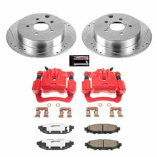 Load image into Gallery viewer, Power Stop 16-19 Subaru Crosstrek Rear Z26 Street Warrior Brake Kit w/Calipers