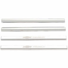 Load image into Gallery viewer, Putco 14-18 Chevy Silv LD - Regular Cab w/ CHEVROLET Etching (4pcs) SS Door Sills