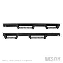 Load image into Gallery viewer, Westin 07-18 Jeep Wrangler JKU 4dr. HDX Stainless Drop Nerf Step Bars - Tex. Blk