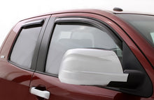 Load image into Gallery viewer, AVS 07-18 Toyota Tundra Double Cab Ventvisor In-Channel Front &amp; Rear Window Deflectors 4pc - Smoke