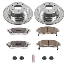 Load image into Gallery viewer, Power Stop 04-07 Buick Rainier Rear Z26 Street Warrior Brake Kit