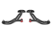 Load image into Gallery viewer, BMR Suspension 05-14 Ford Mustang Lower A-Arms - Black Hammertone - Non-Adjustable