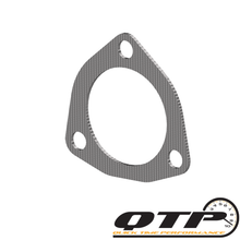 Load image into Gallery viewer, QTP 4in Bolt-On QTEC 3 Bolt Gasket