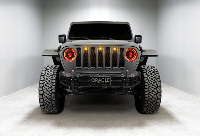 Oracle Oculus Bi-LED Projector Headlights for Jeep JL/Gladiator JT - w/ Simple Cntrl