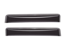 Load image into Gallery viewer, WeatherTech 08-20 Dodge Caravan Rear Side Window Deflectors - Dark Tint
