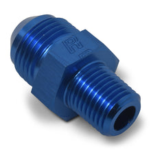 Load image into Gallery viewer, Russell Performance -8 AN to 3/8in NPT Straight Flare to Pipe (Blue) (25 pcs.)