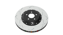 Load image into Gallery viewer, DBA 03-07 350Z / 03-04 G35 w/ Brembo Front Slotted 5000 Series 2 Piece Rotor Assembled w/ Black Hat