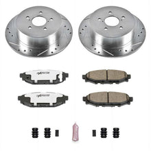 Load image into Gallery viewer, Power Stop 05-09 Subaru Legacy Rear Z26 Street Warrior Brake Kit