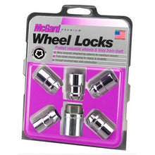 Load image into Gallery viewer, McGard Wheel Lock Nut Set - 5pk. (Cone Seat) 7/16-20 / 3/4 Hex / 1.46in. Length - Chrome