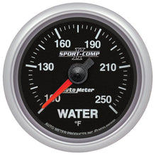 Load image into Gallery viewer, Autometer Sport-Comp II 2-1/16in 100-250F SPN 110 Water Temp Gauge