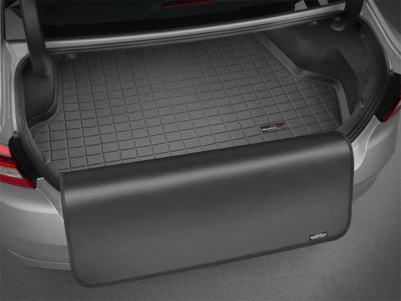 WeatherTech 2016+ Chevrolet Cruze Sedan Cargo Liner w/ Bumper Protector - Black (Fits Diesel Model)