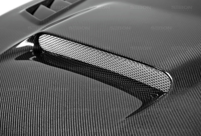 Seibon 08-09 Subaru WRX/STi CW-style Carbon Fiber Hood