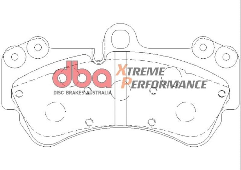 DBA 03-08 Porsche Cayenne S XP650 Front Brake Pads