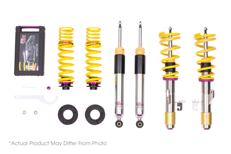 KW Coilover Kit V3 Chevrolet Corvette (C5); all models incl. Z06; w/ electronic shock