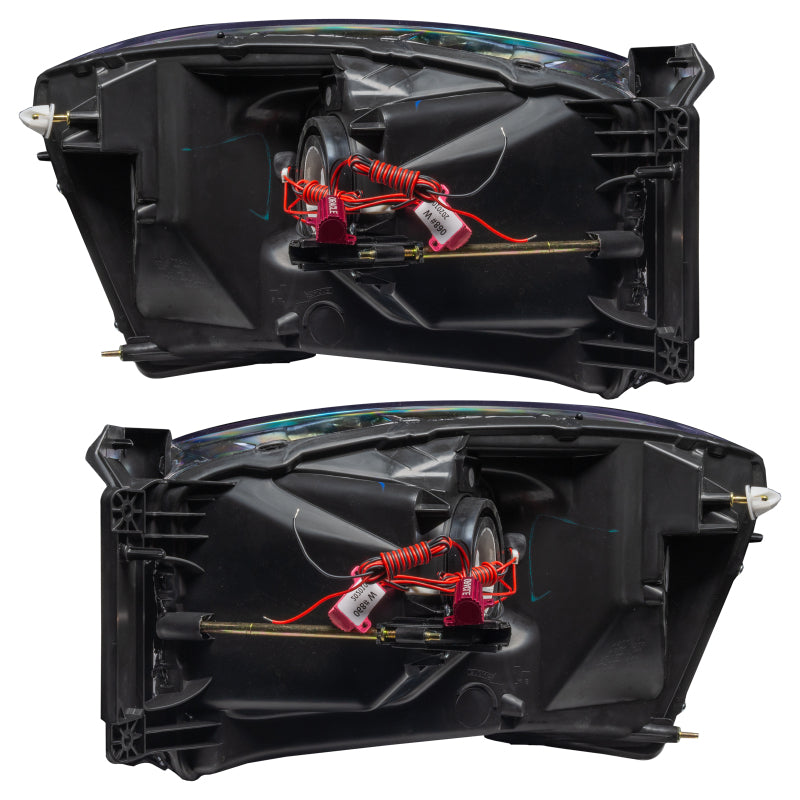 Oracle 07-08 Dodge Ram SMD HL - Black - ColorSHIFT w/ BC1 Controller