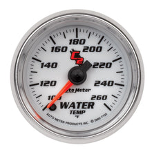 Load image into Gallery viewer, Autometer C2 52mm 100-260 Deg F Electronic Water Temp Gauge