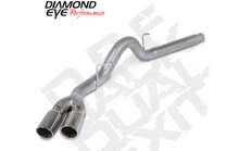 Load image into Gallery viewer, Diamond Eye 18-19 Ford 3.0L Powerstroke F150 - 4in Alum DPF Back Exh Kit Sprt Dual w/Tips 4512BRA-DE