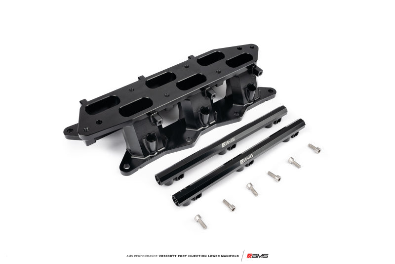 AMS Performance 2023+ Nissan Z Port Injection Lower Manifold - Gunmetal