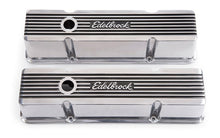 Load image into Gallery viewer, Edelbrock Valve Cover Elite II Series Chevrolet 1959-1986 262-400 CI V8 Tall Polished