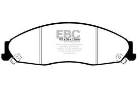 EBC 02-05 Cadillac CTS 2.6 Ultimax2 Front Brake Pads