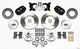 Wilwood Forged Dynalite Front Kit 11.00in 65-72 CDP A Body - 10in Drum