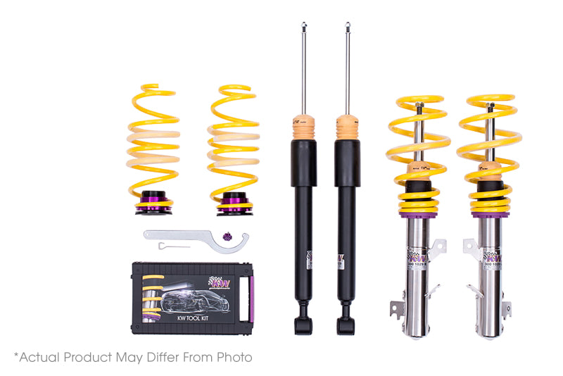 KW Coilover Kit V1 VW Passat (3C/B6/B7) Sedan; 2WD + Syncro 4WD; all engines w/ DCC