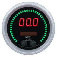 Load image into Gallery viewer, Autometer 85.7mm Black Switchable 260 MPH / 260 KM/H Speedometer Sport-Comp Elite Digital Gauge