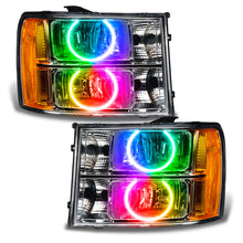 Load image into Gallery viewer, Oracle 07-13 GMC Sierra SMD HL - Round Ring Design - ColorSHIFT w/o Controller