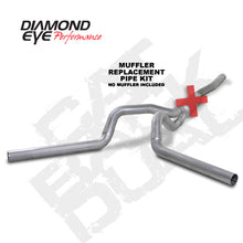 Load image into Gallery viewer, Diamond Eye KIT 4in CB MFLR REPLACMENT PIPE DUAL AL: 2006-2007.5 CHEVY/GMC 6.6L 2500/3500