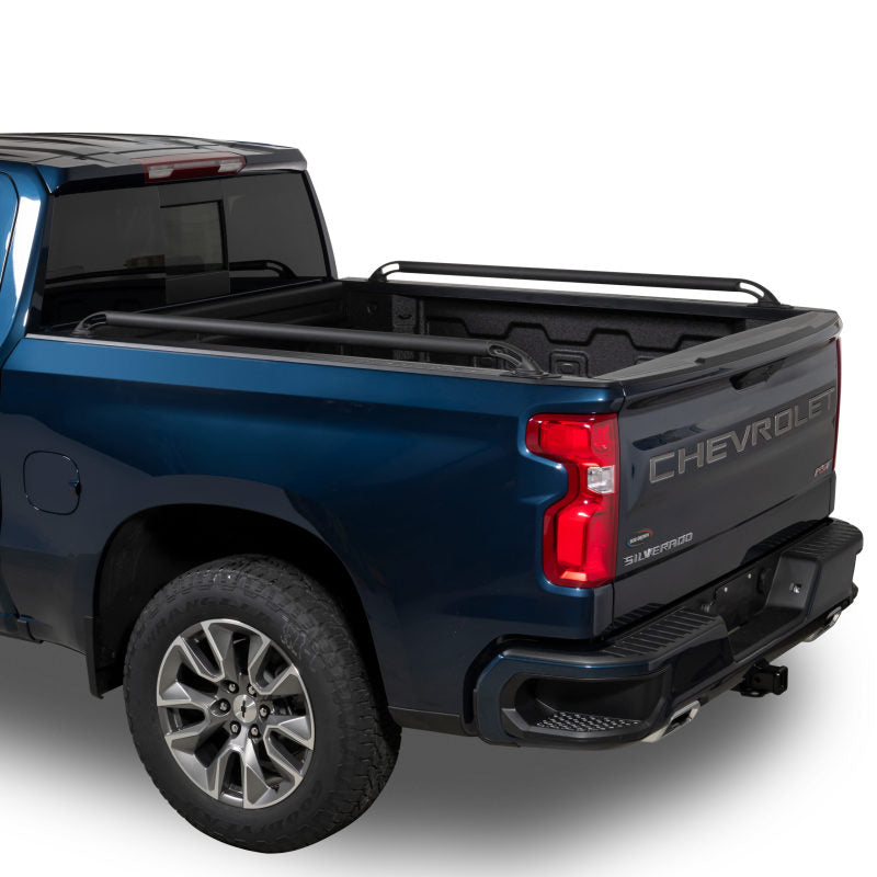 Putco 2020 Chevy Silv HD/GMC Sierra HD - 2500/3500 6.8ft Bed Locker Side Rails - Black Powder Coated