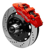 Wilwood Forged Narrow Superlite 6R Front Big Brake Kit SRP 14.00in Rotors 67-86 C1500 - Red