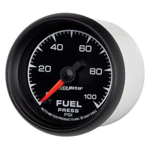 Load image into Gallery viewer, Autometer ES 52mm 0-100 PSI Fuel Pressure Gauge