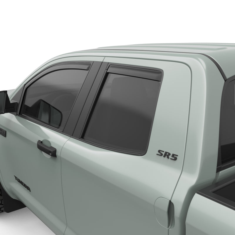 EGR 07-12 Toyota Tundra Dbl Cab In-Channel Window Visors - Set of 4 - Matte