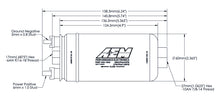 Load image into Gallery viewer, AEM 380LPH High Pressure Fuel Pump -6AN Female Out, -10AN Female In