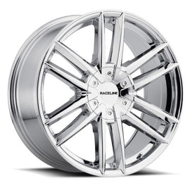 Raceline 158C Impulse 22x9.5in / 6X139.7/6X135 BP / 35mm Offset / 106.1mm Bore - Chrome