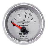 Autometer Ultra-Lite II Gauge Fuel Level 2 1/16in 16e To 158f Elec Ultra-Lite II