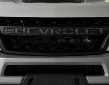 Load image into Gallery viewer, Putco 19-20 Chevy Silverado LD - Grille Letters - Black Platinum Chevrolet Letters