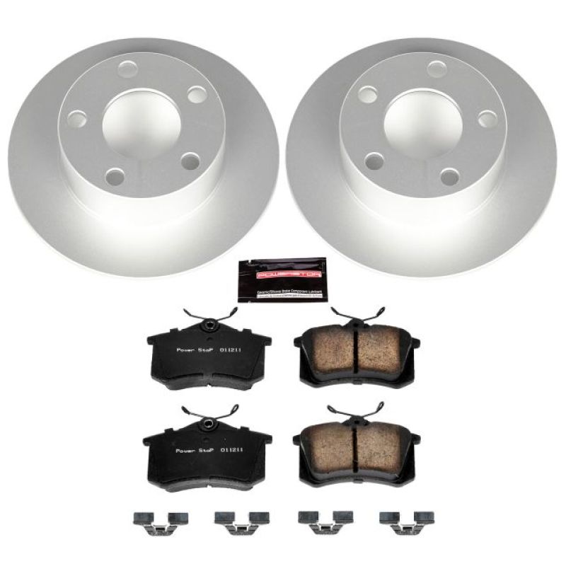 Power Stop 98-04 Audi A6 Rear Z23 Evolution Sport Coated Brake Kit