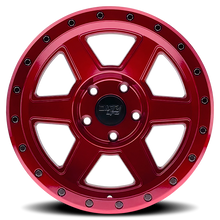 Load image into Gallery viewer, Dirty Life 9315 Compound 17x9 / 6x135 BP / -12mm Offset / 87.1mm Hub Crimson Candy Red Wheel