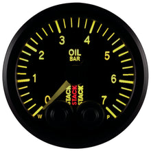 Load image into Gallery viewer, Autometer Stack 52mm 0-7 Bar M10 Male Pro-Control Oil Pressure Gauge - Black