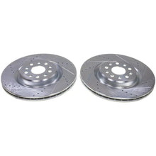 Load image into Gallery viewer, Power Stop 22-24 Jeep Grand Cherokee (Brake Code BR8) Front Drilled &amp; Slotted Rotor - Pair