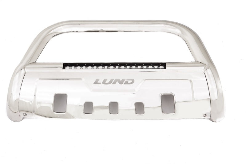 Lund 11-17 Chevy Silverado 2500 Bull Bar w/Light & Wiring - Polished