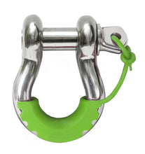 Load image into Gallery viewer, Daystar Fluorescent Green Locking D Ring Isolator Pair