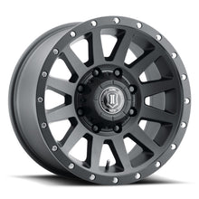 Load image into Gallery viewer, Icon Alloys Compression HD Sat Black Wheel - 18x9/8x180/12mm/5.5in BS