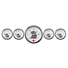 Autometer Prestige Series Pearl 5 Piece Gauge Kit